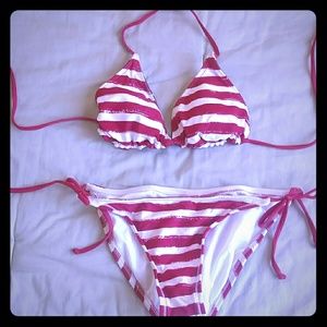 **MARKDOWN** Stars and stripes reversible bikini